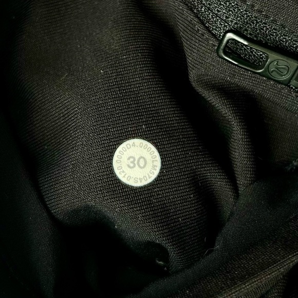Lululemon ABC Pant Slim Warpstreme Black M5704S Size 30 - Picture 13 of 13